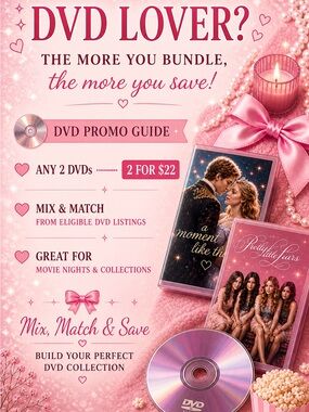 📀 Our DVD Promo ✨ • Mix, Match & Save • Bundle Pricing Guide